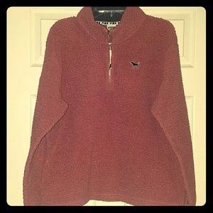 VS PINK Sherpa Pullover size Large ❤